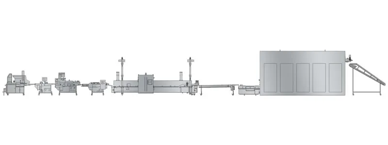 Ligne de Production Automatique de Nuggets de Poisson & Poulet