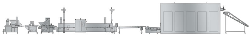 Ligne de Production Automatique de Steak à Poisson & Poulet